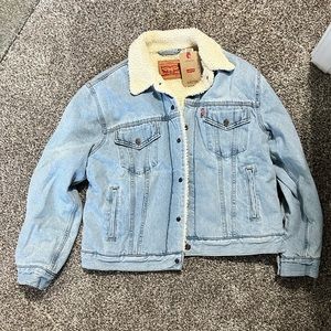 Levi’s Denim Sherpa jacket